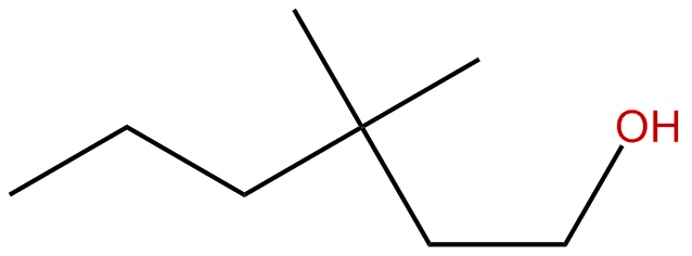 Image of 3,3-dimethyl-1-hexanol