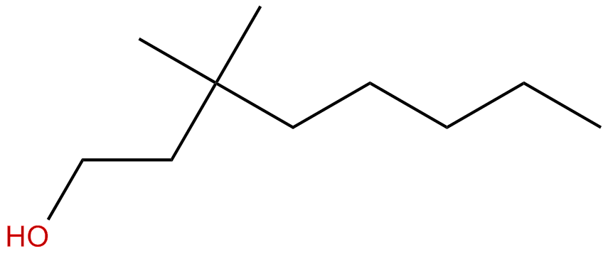 Image of 3,3-dimethyl-1-octanol