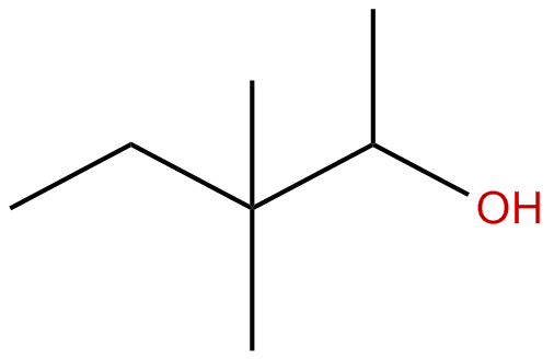 Image of 3,3-dimethyl-2-pentanol