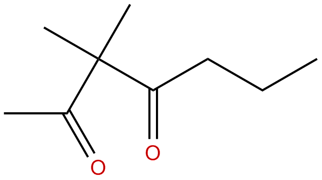 Image of 3,3-dimethyl-2,4-heptanedione
