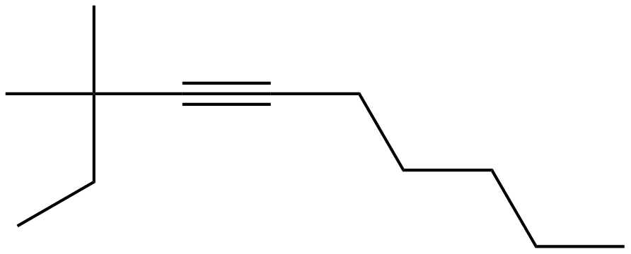 Image of 3,3-dimethyl-4-decyne