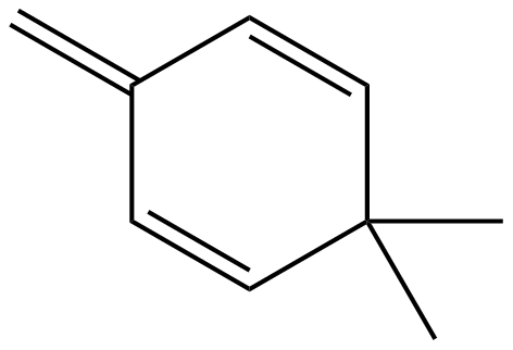 Image of 3,3-dimethyl-6-methylene-1,4-cyclohexadiene