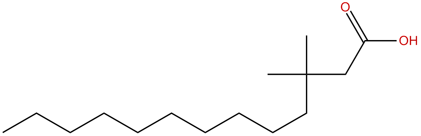 Image of 3,3-dimethyltridecanoic acid