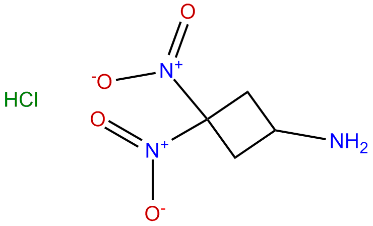Image of 3,3-dinitrocyclobutylammonium hydrochloride