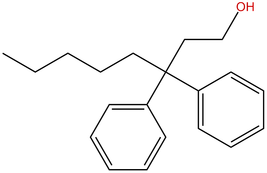 Image of 3,3-diphenyl-1-octanol