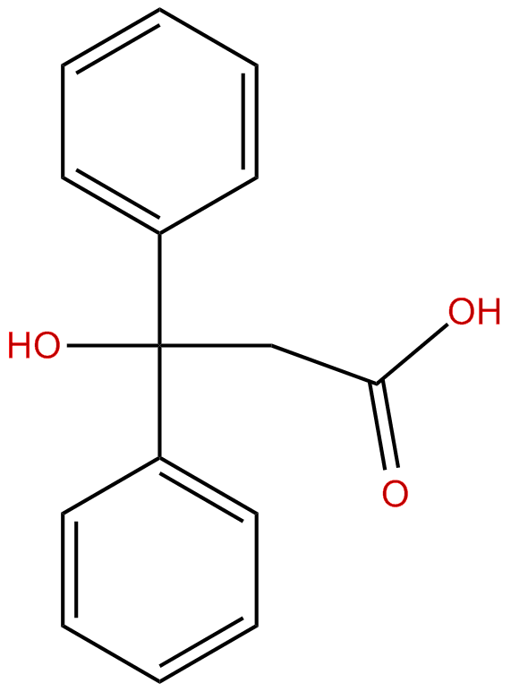Image of 3,3-diphenyl-3-hydroxypropionic acid