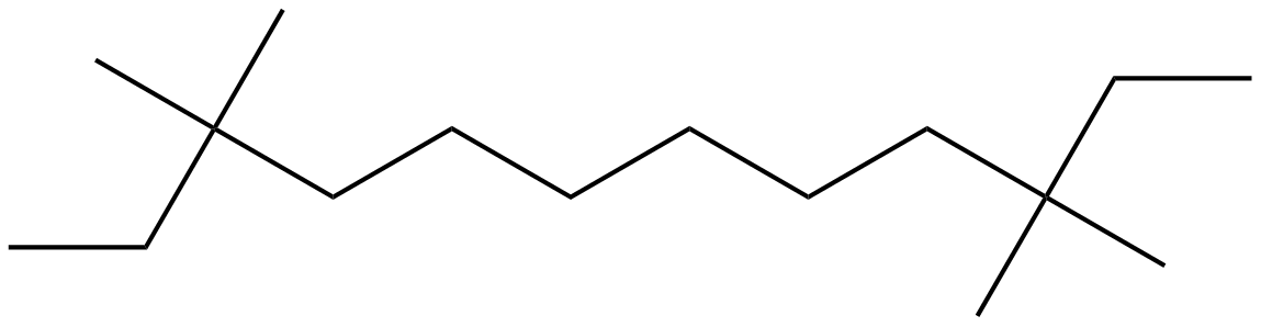 Image of 3,3,10,10-tetramethyldodecane