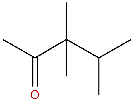 Image of 3,3,4-trimethyl-2-pentanone