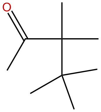 Image of 3,3,4,4-tetramethyl-2-pentanone