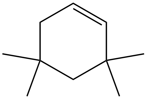 Image of 3,3,5,5-tetramethylcyclohexene