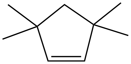 Image of 3,3,5,5-tetramethylcyclopentene