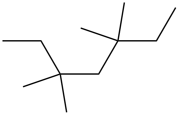 Image of 3,3,5,5-tetramethylheptane