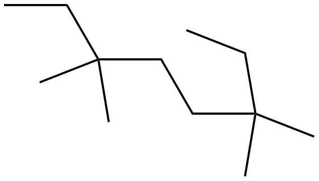 Image of 3,3,6,6-tetramethyloctane