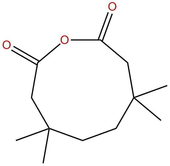 Image of 3,3,6,6-tetramethyloctanedioic acid anhydride