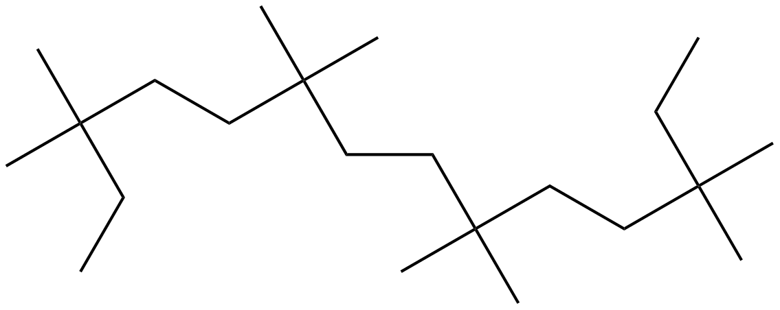 Image of 3,3,6,6,9,9,12,12-octamethyltetradecane