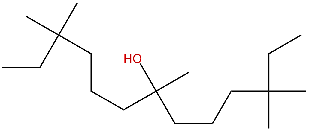 Image of 3,3,7,11,11-pentamethyl-7-tridecanol