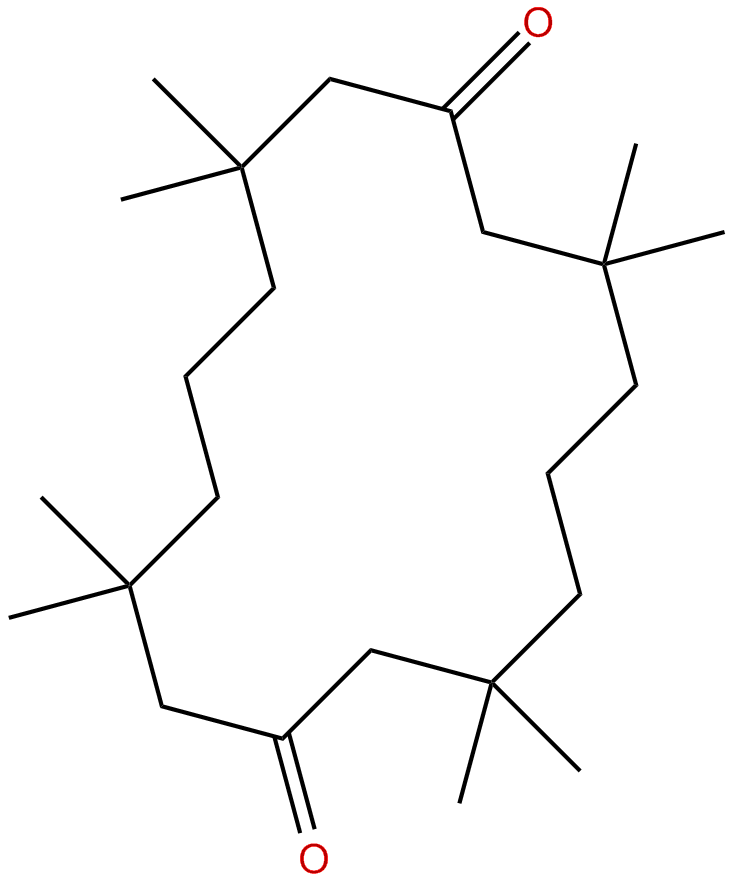 Image of 3,3,7,7,11,11,15,15-octamethylcyclohexadecane-1,9-dione