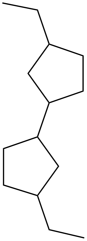 Image of 3,3'-diethyl-1,1'-bicyclopentyl