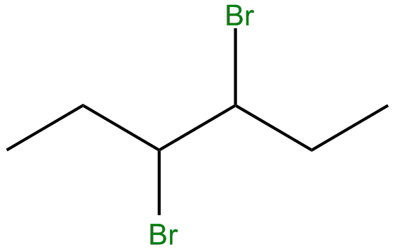 Image of 3,4-dibromohexane