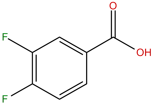 Image of 3,4-difluorobenzoic acid