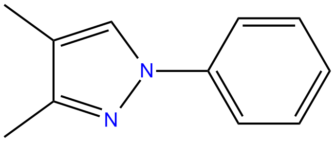 Image of 3,4-dimethyl-1-phenylpyrazole