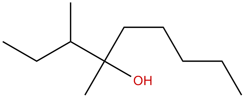 Image of 3,4-dimethyl-4-nonanol