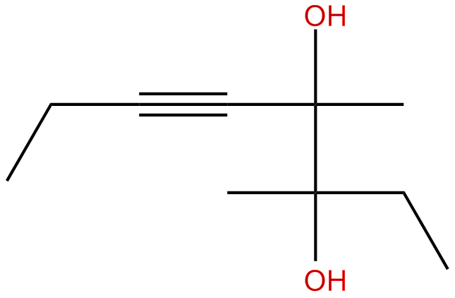 Image of 3,4-dimethyl-5-octyne-3,4-diol