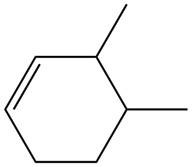 Image of 3,4-dimethylcyclohexene
