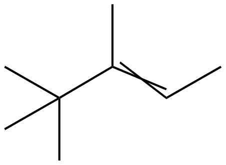 Image of 3,4,4-trimethyl-2-pentene