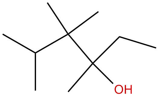 Image of 3,4,4,5-tetramethyl-3-hexanol