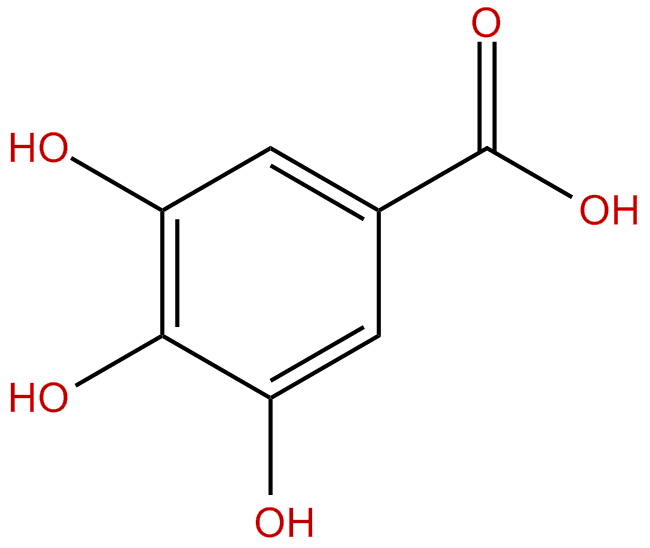 Image of 3,4,5-trihydroxybenzoic acid