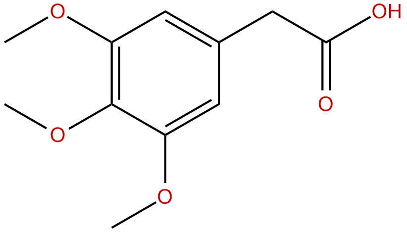 Image of 3,4,5-trimethoxyphenylacetic acid