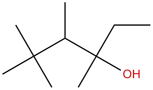 Image of 3,4,5,5-tetramethyl-3-hexanol