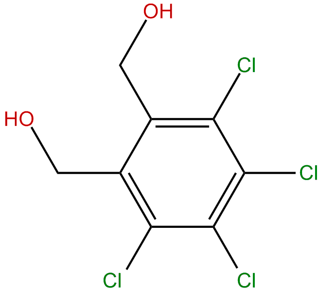 Image of 3,4,5,6-tetrachloro-1,2-benzenedimethanol