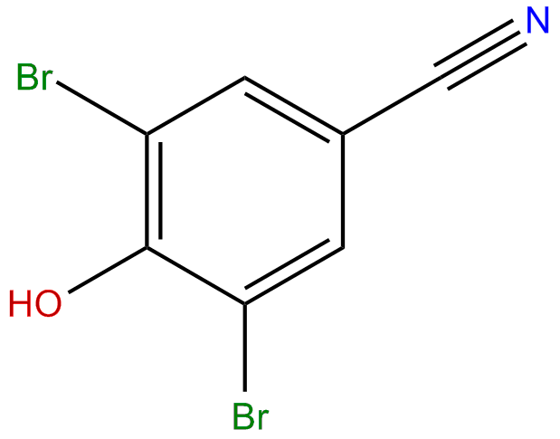 Image of 3,5-dibromo-4-hydroxybenzonitrile