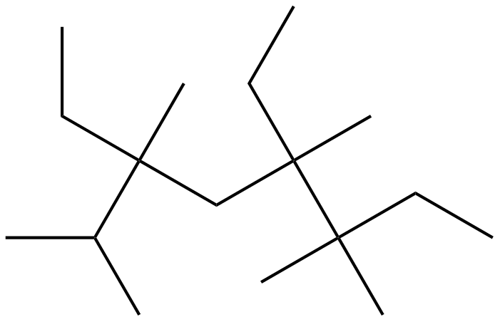 Image of 3,5-diethyl-2,3,5,6,6-pentamethyloctane