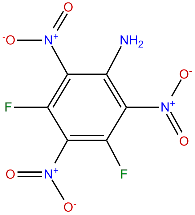Image of 3,5-difluoro-1-amino-2,4,6-trinitrobenzene