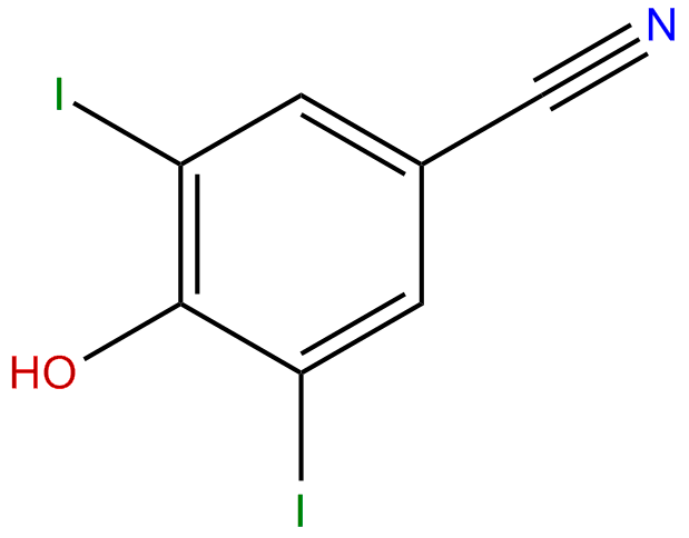 Image of 3,5-diiodo-4-hydroxybenzonitrile