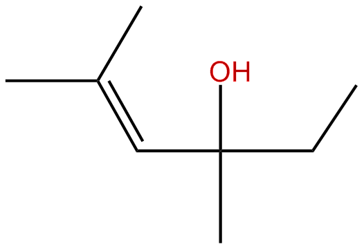 Image of 3,5-dimethyl-4-hexen-3-ol