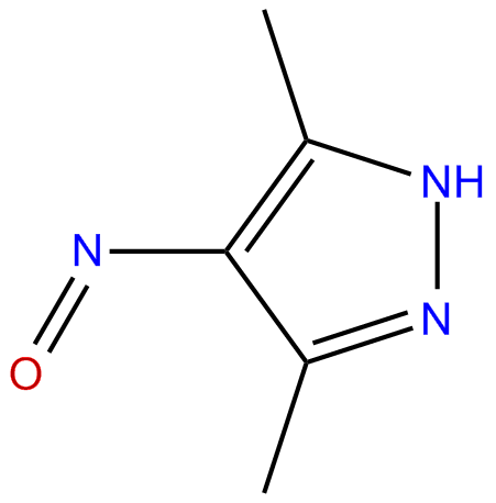 Image of 3,5-dimethyl-4-nitrosopyrazole