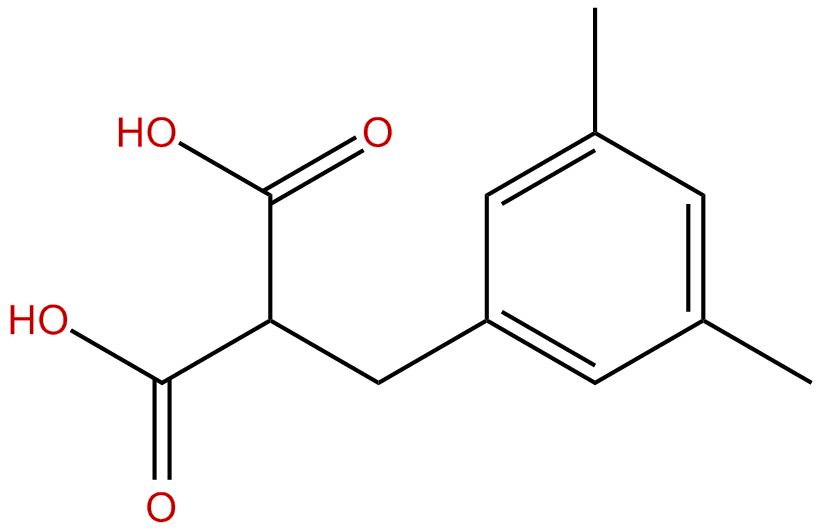 Image of 3,5-dimethylbenzylmalonic acid