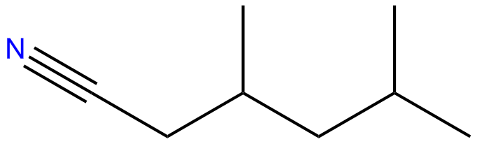 Image of 3,5-dimethylhexanenitrile
