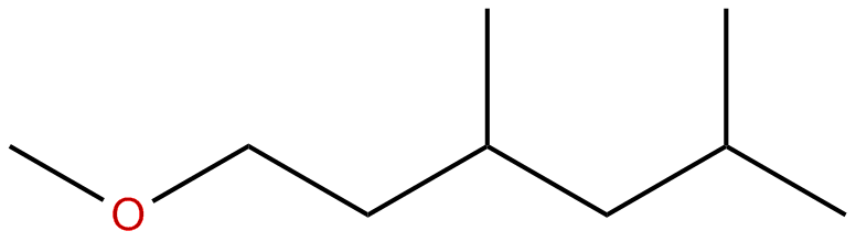 Image of 3,5-dimethylhexyl methyl ether