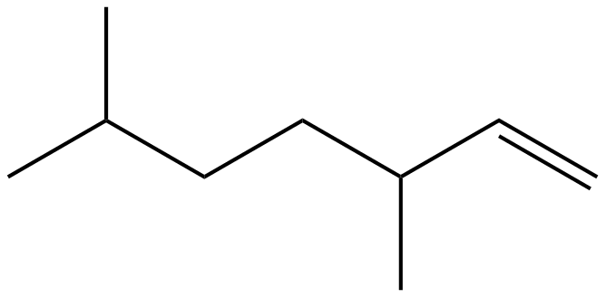 Image of 3,6-dimethyl-1-heptene