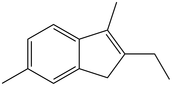 Image of 3,6-dimethyl-2-ethyl-1H-indene
