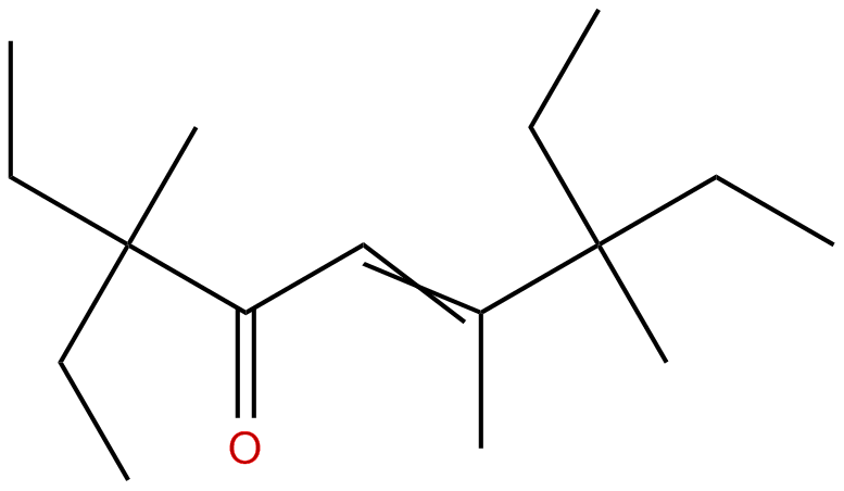 Image of 3,7-diethyl-3,6,7-trimethyl-5-nonen-4-one