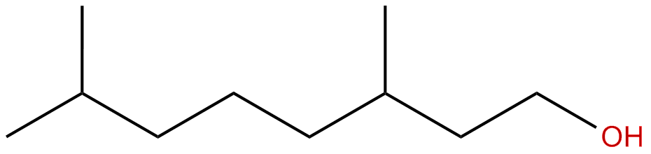 Image of 3,7-dimethyl-1-octanol