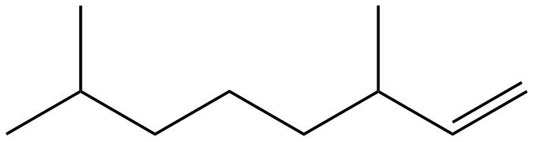 Image of 3,7-dimethyl-1-octene