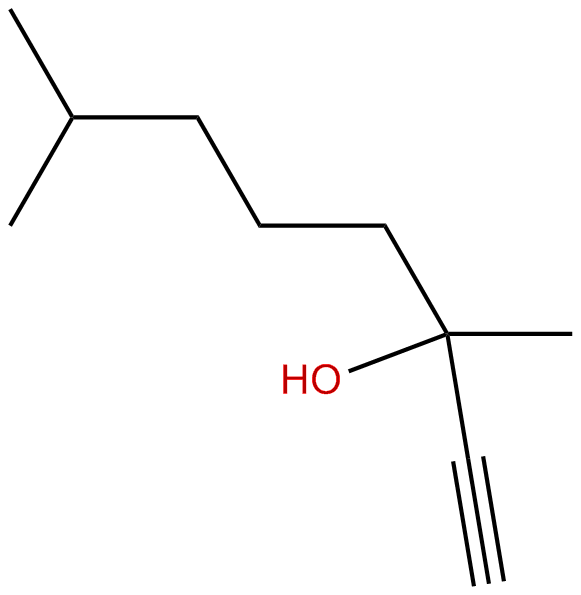 Image of 3,7-dimethyl-1-octyn-3-ol