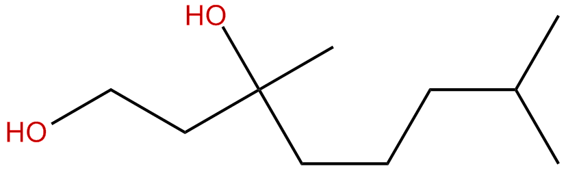 Image of 3,7-dimethyl-1,3-octanediol
